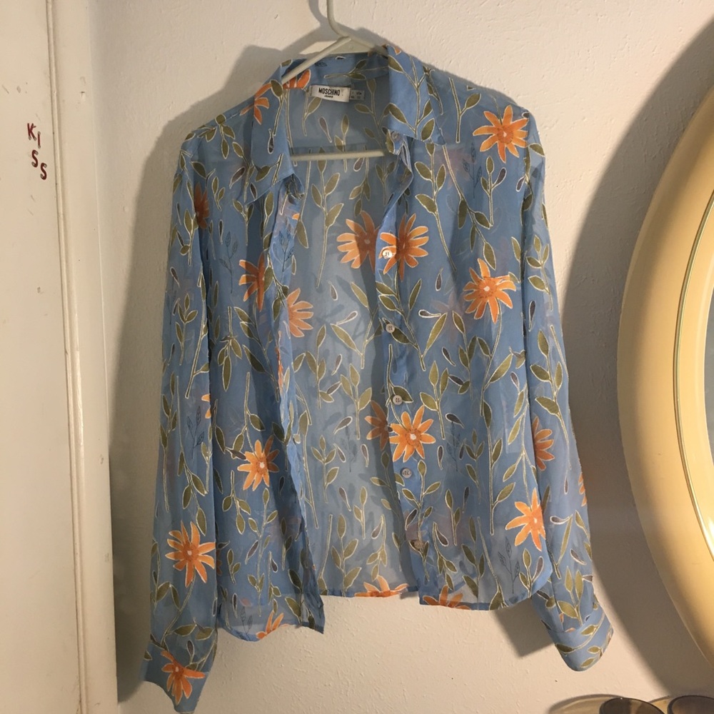 Vintage moschino blouse